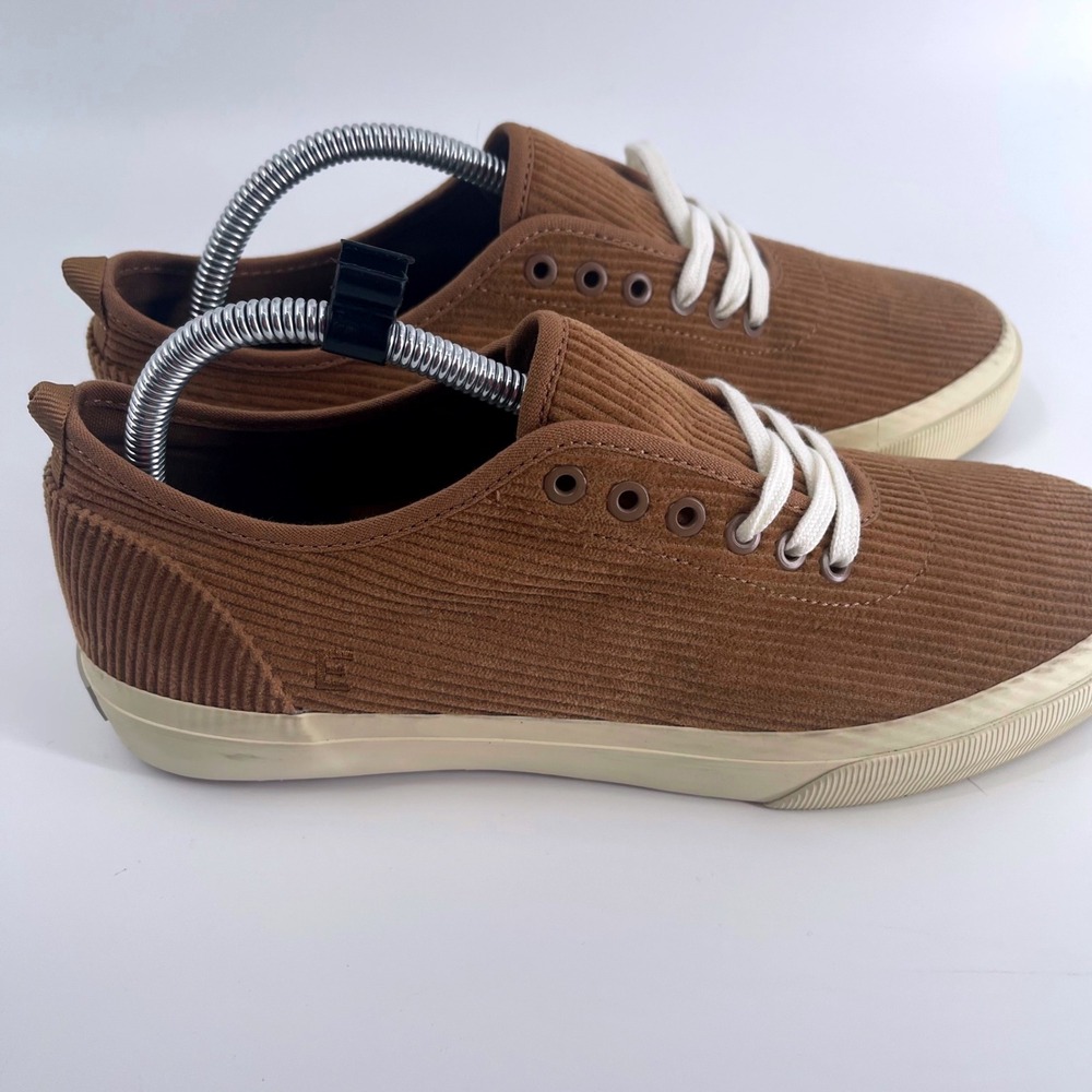 Everlane Corduroy Lace Up Sneakers Brown‎ Women US 10.5 - Picture 3 of 8